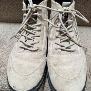 VANS WOMAN''S COLFAX BOOT MTE-1 CHECKERBOARD BLACK/CREAM - VN000BCGY3P